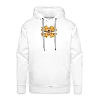 Bass Player - Men's Premium Hoodie - white - Front - Liam (192cm)