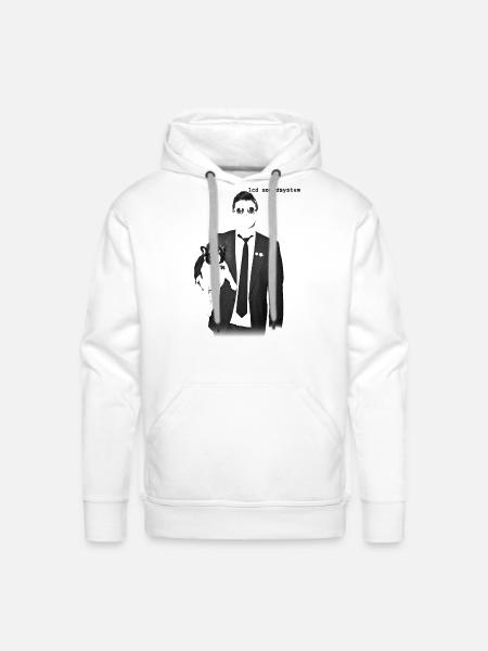 LCD Sound System - Men's Premium Hoodie - white