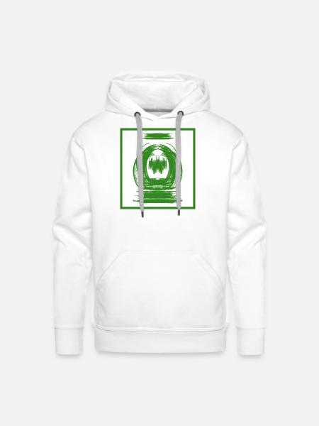 Energize Me - Men's Premium Hoodie - white