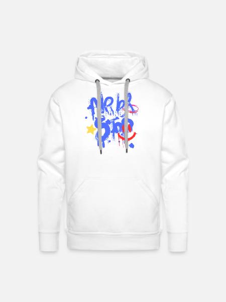 Living - Men's Premium Hoodie - white