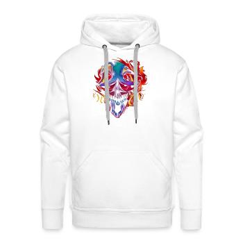 Bright Revenge - Men's Premium Hoodie - white - Front - Liam (192cm)