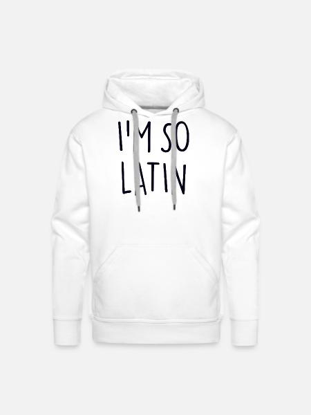 I am so Latin America - Men's Premium Hoodie - white