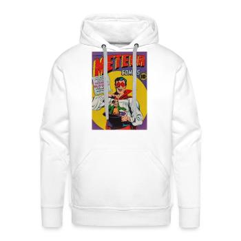 Meteor Comics - Men's Premium Hoodie - white - Front - Liam (192cm)