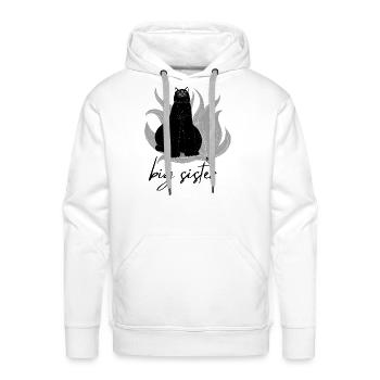 Happy Siblings Day - Men's Premium Hoodie - white - Front - Liam (192cm)