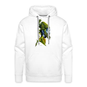The Caribbean - Men's Premium Hoodie - white - Front - Liam (192cm)