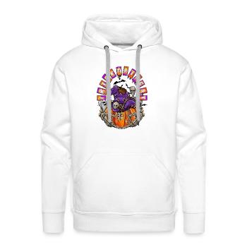 Trick or Treat - Men's Premium Hoodie - white - Front - Liam (192cm)