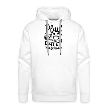 Toddler Playdate - Men's Premium Hoodie - white - Front - Liam (192cm)