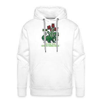 Professional Developer Hydra Bug Humor - Men's Premium Hoodie - white - Front - Liam (192cm)