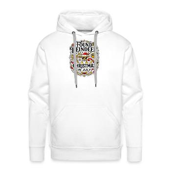 Love Ice Cream Very Much Metropolis - Men's Premium Hoodie - white - Front - Liam (192cm)