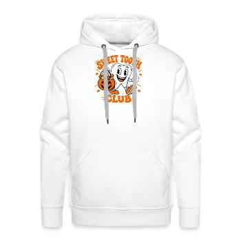 Sweet Tooth Club Halloween Trick Or Treat Candy - Men's Premium Hoodie - white - Front - Liam (192cm)
