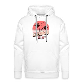 Lifeguard Holiday - Men's Premium Hoodie - white - Front - Liam (192cm)