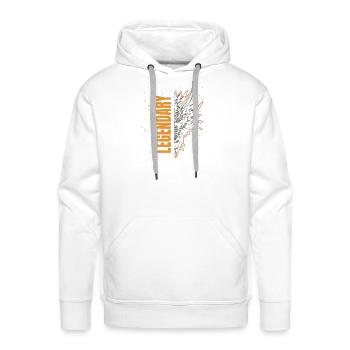 Legendary Dragon - Men's Premium Hoodie - white - Front - Liam (192cm)