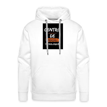 Tech Immersion Center - Men's Premium Hoodie - white - Front - Liam (192cm)