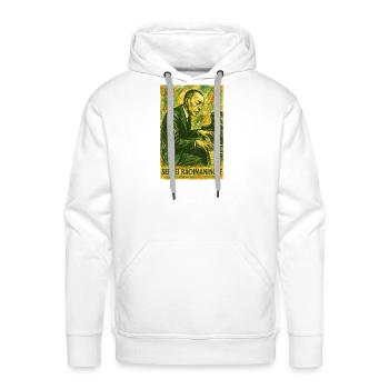 Rachmaninoff at the Piano - Men's Premium Hoodie - white - Front - Liam (192cm)