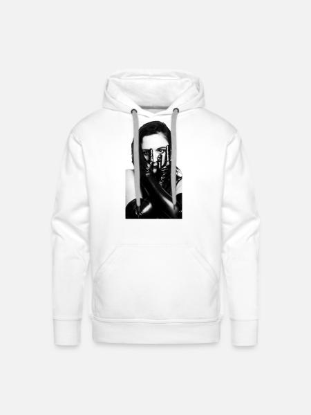 The siren - Men's Premium Hoodie - white