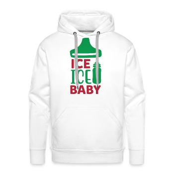 baby 01 - Men's Premium Hoodie - white - Front - Liam (192cm)