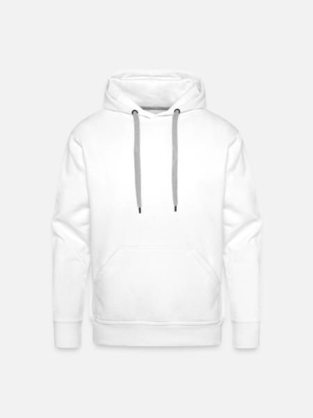 Climb - Men's Premium Hoodie - white