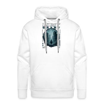 Last Echo: Ruined Metropolis - Men's Premium Hoodie - white - Front - Liam (192cm)