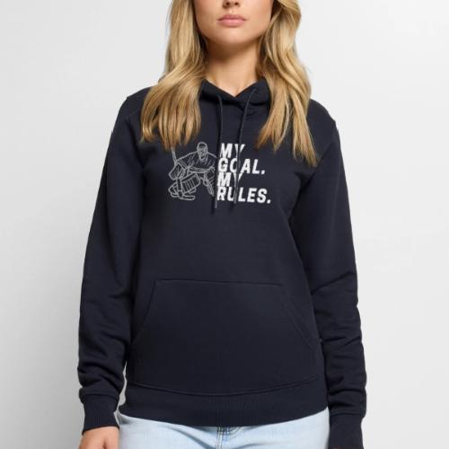 MY GOAL. MY RULES - Boy Goalie - Men's Premium Hoodie