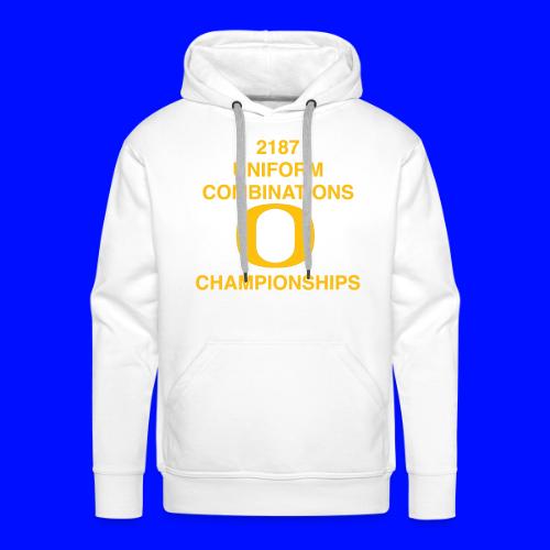 2187 UNIFORM COMBINATIONS O CHAMPIONSHIPS - Men's Premium Hoodie