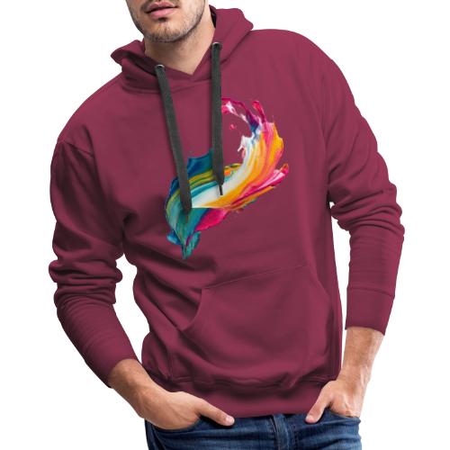 Spectrum Stream - Men's Premium Hoodie