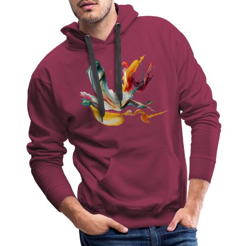 Abstract Chaos - Men's Premium Hoodie
