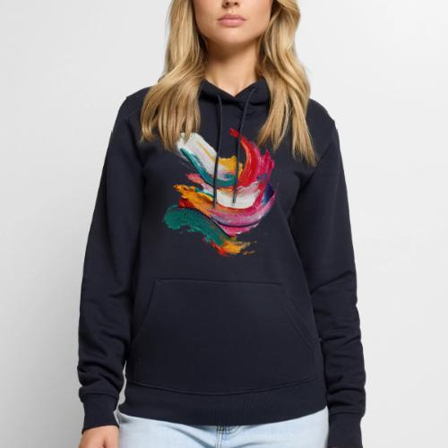 Colorful brushstrokes - Men's Premium Hoodie