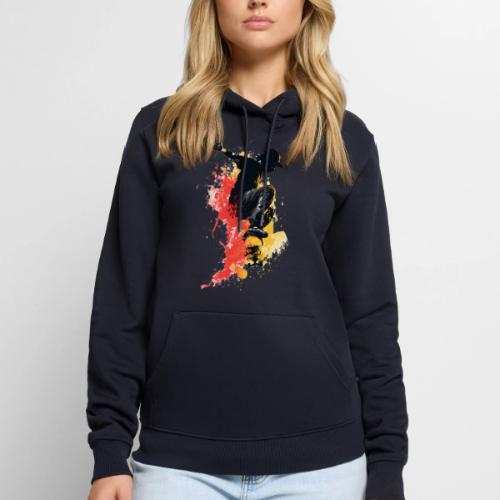 Skateboarding: Splash of Motion - Men's Premium Hoodie