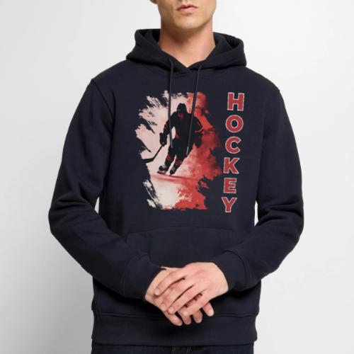 Hockey Fire - Men's Premium Hoodie