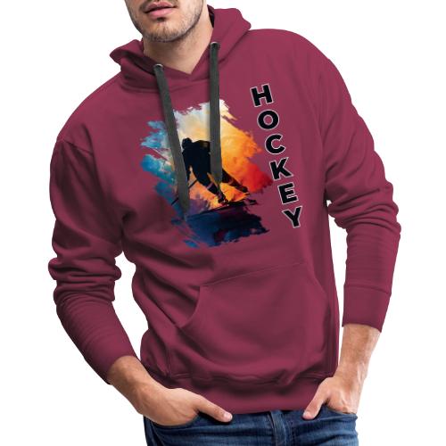 Hockey Moves - Men's Premium Hoodie