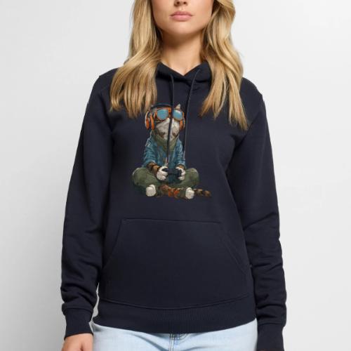 Cat: Purrfect Player - Men's Premium Hoodie