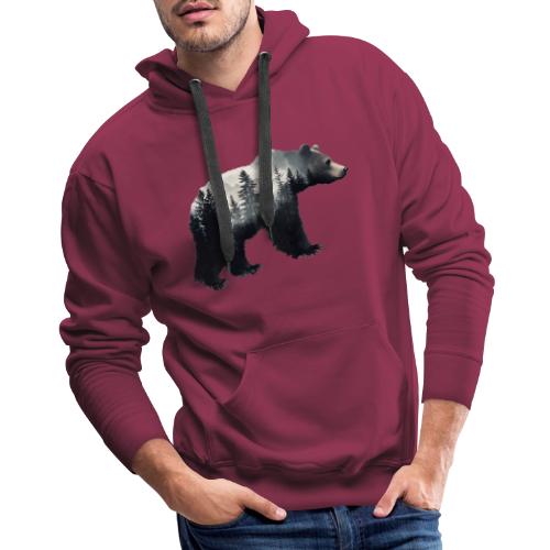 Forest Within the Bear - Men's Premium Hoodie