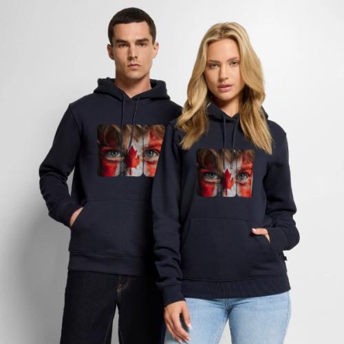 Canada: Maple Leaf Gaze - Men's Premium Hoodie