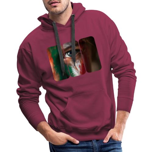 Mexico: Pride in Three Colors - Men's Premium Hoodie