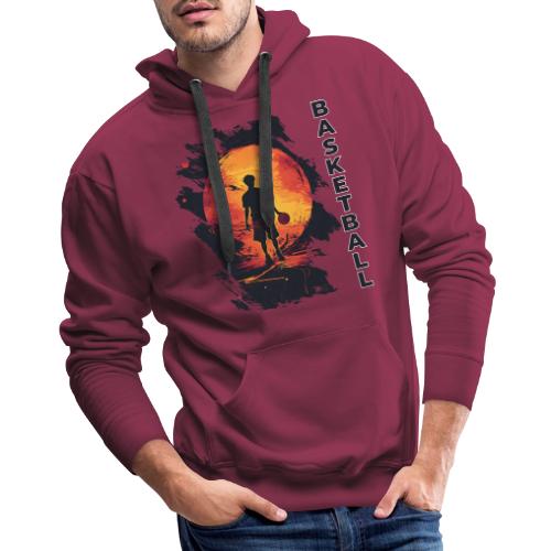 Basketball Blaze - Men's Premium Hoodie
