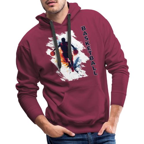 Basketball Hustle - Men's Premium Hoodie