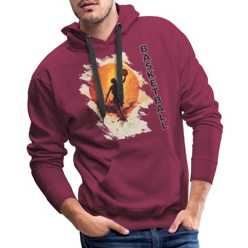 Basketball Stride - Men's Premium Hoodie