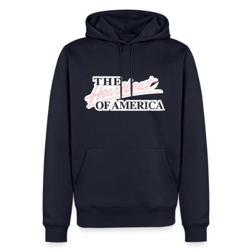 The Heartbeat of America - Men's Premium Hoodie