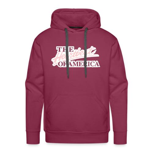 The Heartbeat of America - Men's Premium Hoodie