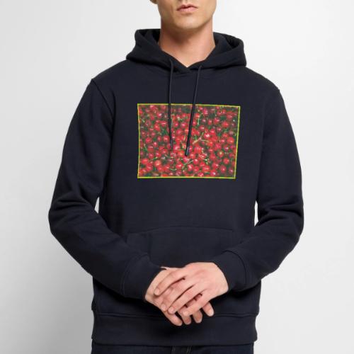 Pile of Cherry Fruit Cute Photo. Buy Now - Men's Premium Hoodie