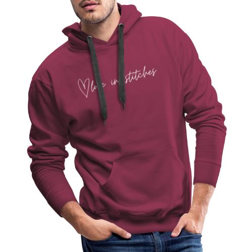 New Logo - White - Men's Premium Hoodie