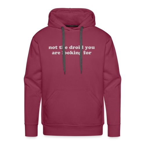 Not the droid you are looking for - kid's - Men's Premium Hoodie