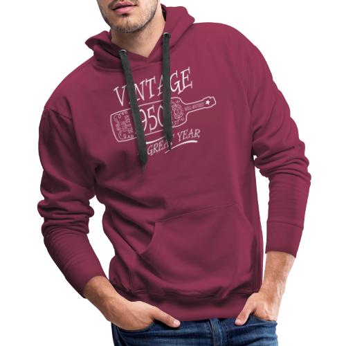 Vintage 1950 A Great Year Limited Edition - Men's Premium Hoodie