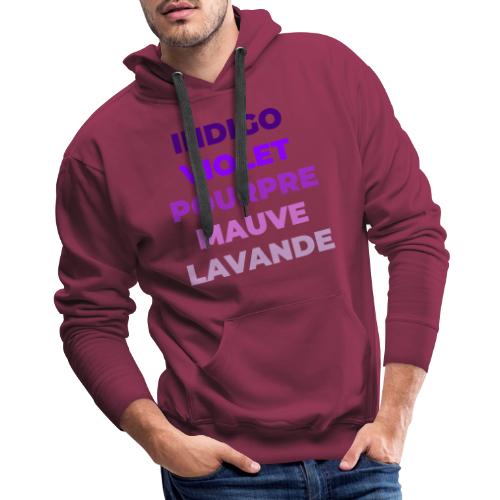 Shades of purple - Men's Premium Hoodie