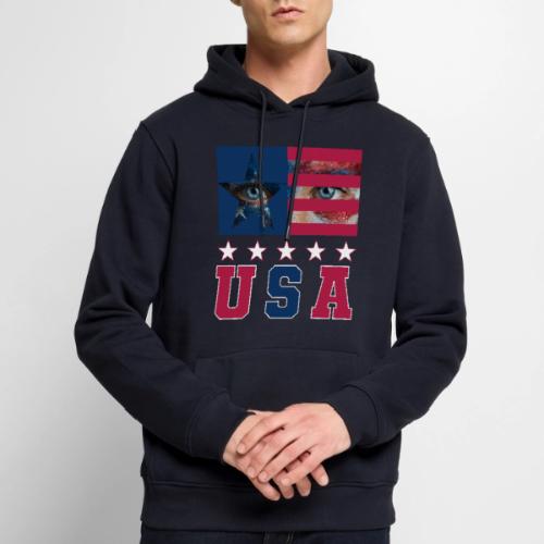 Stars and Vision USA - Men's Premium Hoodie