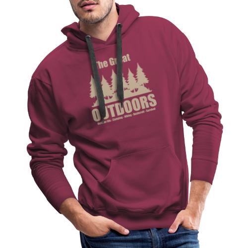The great outdoors - Clothes for outdoor life - Men's Premium Hoodie