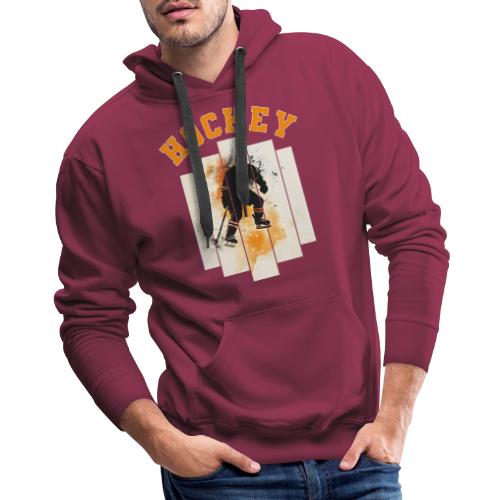 Hockey Grind - Men's Premium Hoodie
