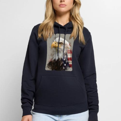 USA: Eagle of the Free - Men's Premium Hoodie