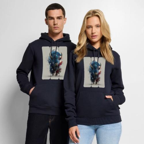 USA: Spirit of the Plains - Men's Premium Hoodie
