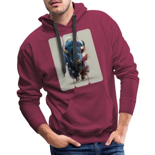 USA: Spirit of the Plains - Men's Premium Hoodie